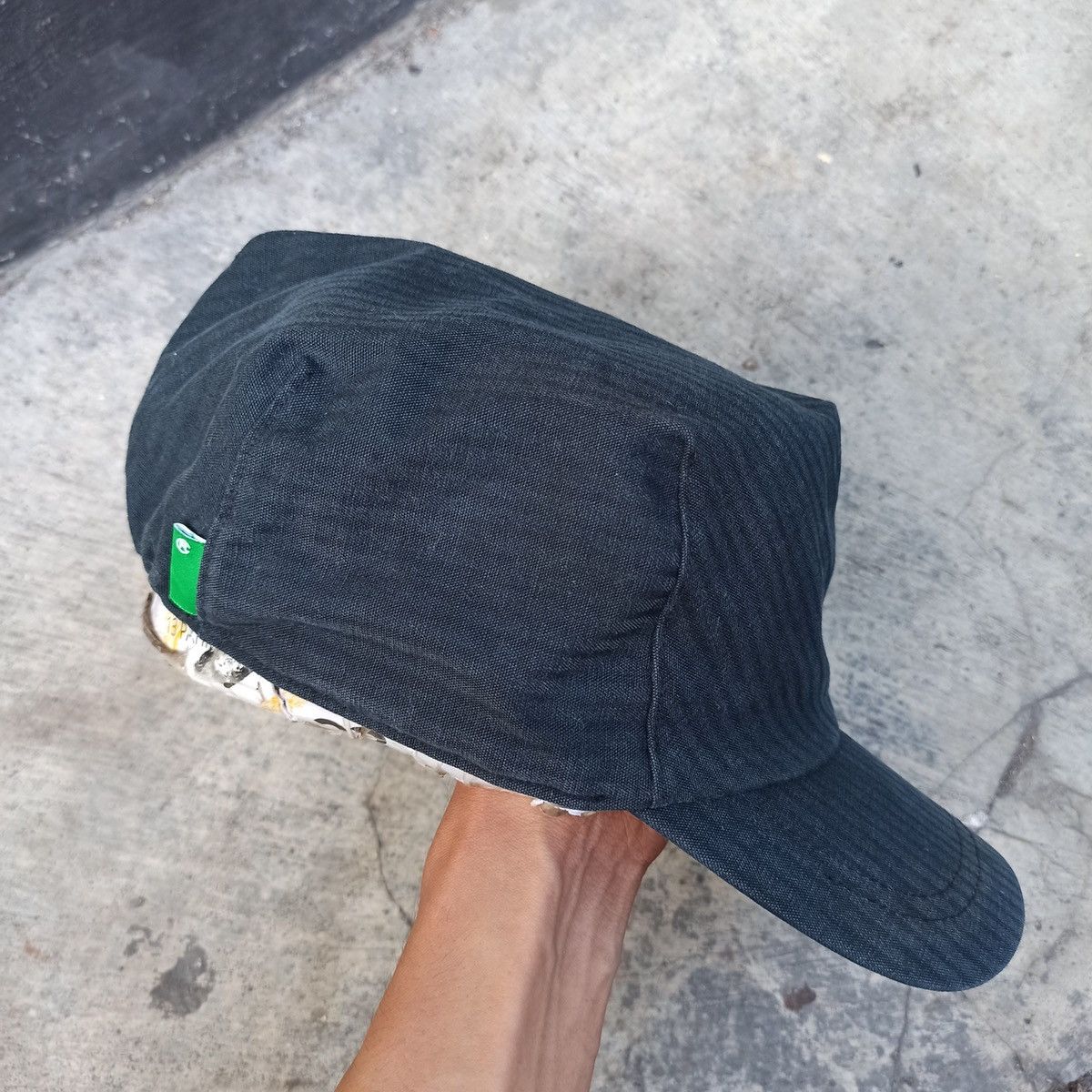 Unsound Rags Strip conductors cadet hat black on black by rocat Size ONE SIZE - 7 Thumbnail