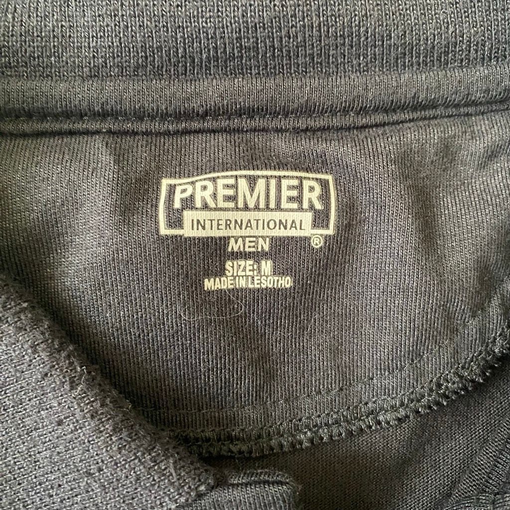 Other Premier International men M 3 button short sleeve pocket pol Size US M / EU 48-50 / 2 - 6 Thumbnail