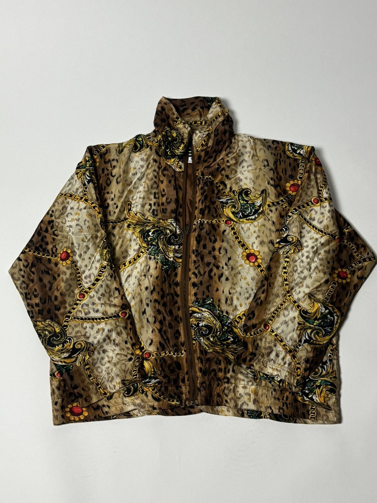 Vintage Vintage Chain Link Light Jacket Small Size US S / EU 44-46 / 1 - 1 Thumbnail