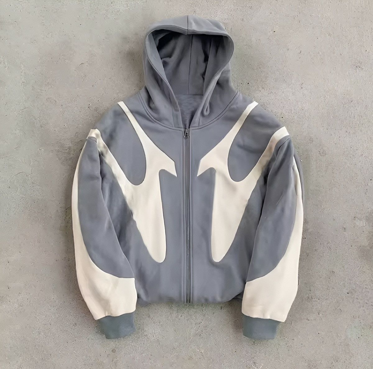 Other Retro Zip-Up Hoodie Size M Gray Size US M / EU 48-50 / 2 - 1 Thumbnail