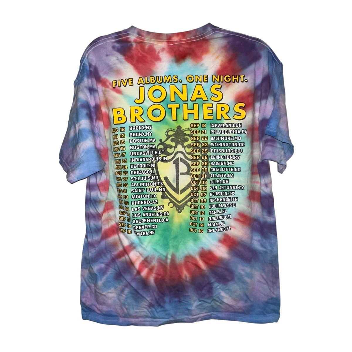 Other Jonas Brothers Five Albums One Night tour tee Size L / US 10 / IT 46 - 2 Thumbnail