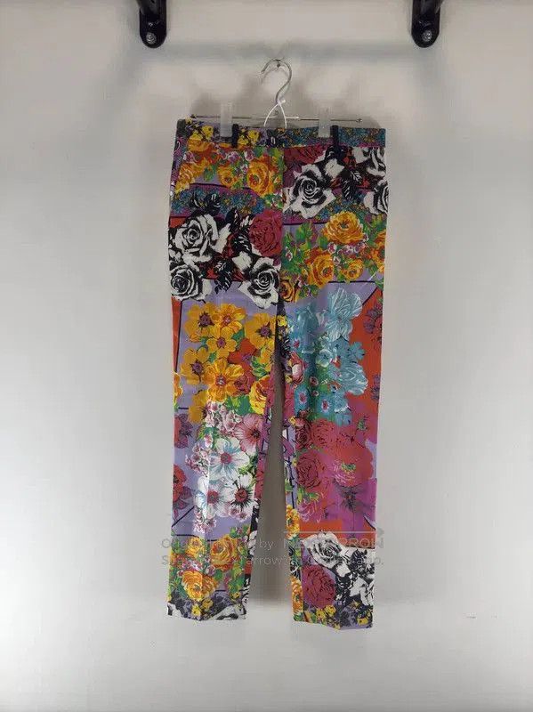 Versace Versace Colorful Women's Casual Pants . Size 30" / US 8 / IT 44 - 1 Thumbnail