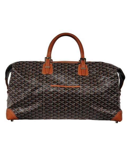 Goyard Boeing 55 Duffle Bag Brown Black Travel Carry On Week Size ONE SIZE - 1 Thumbnail