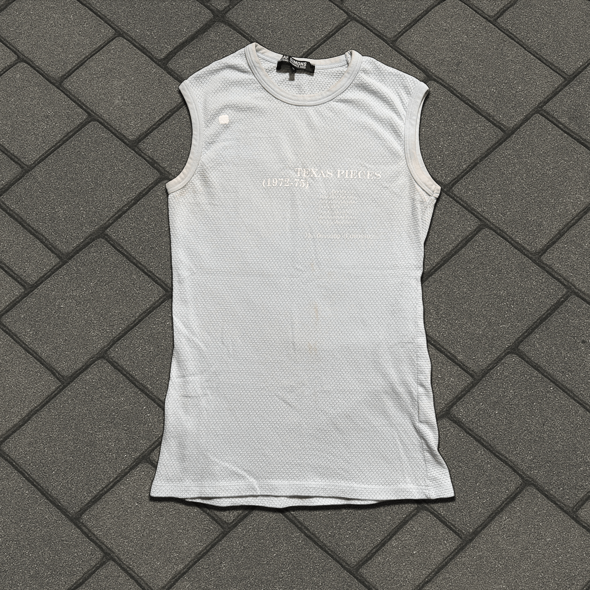 Raf Simons SS04 Tank top | Grailed