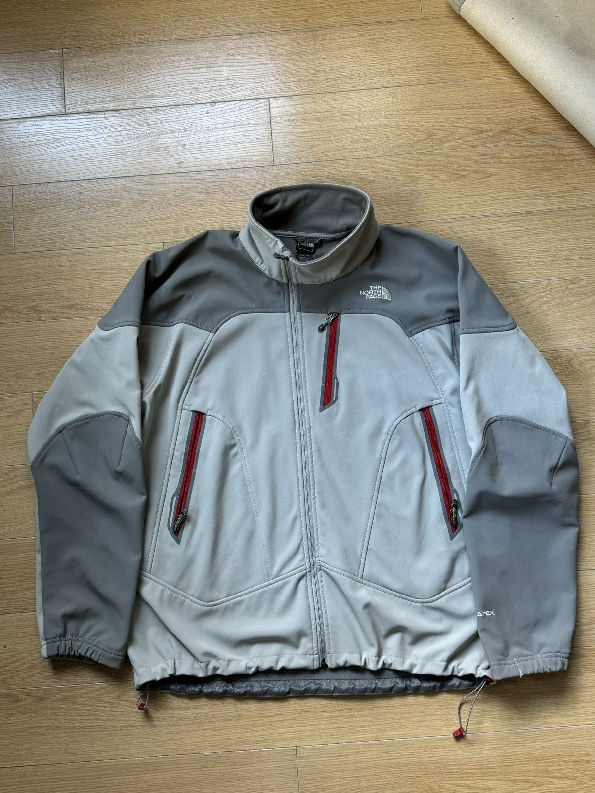 The North Face The North Face Vintage Jacket - Grey Red - Men’s XXL Size US XXL / EU 58 / 5 - 2 Thumbnail