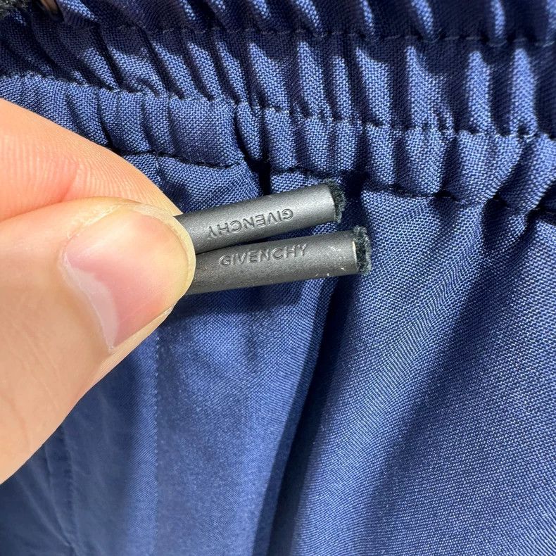 Givenchy Givenchy Size48 Blue button logo wool drawstring leisure sw Size US 30 / EU 46 - 4 Thumbnail