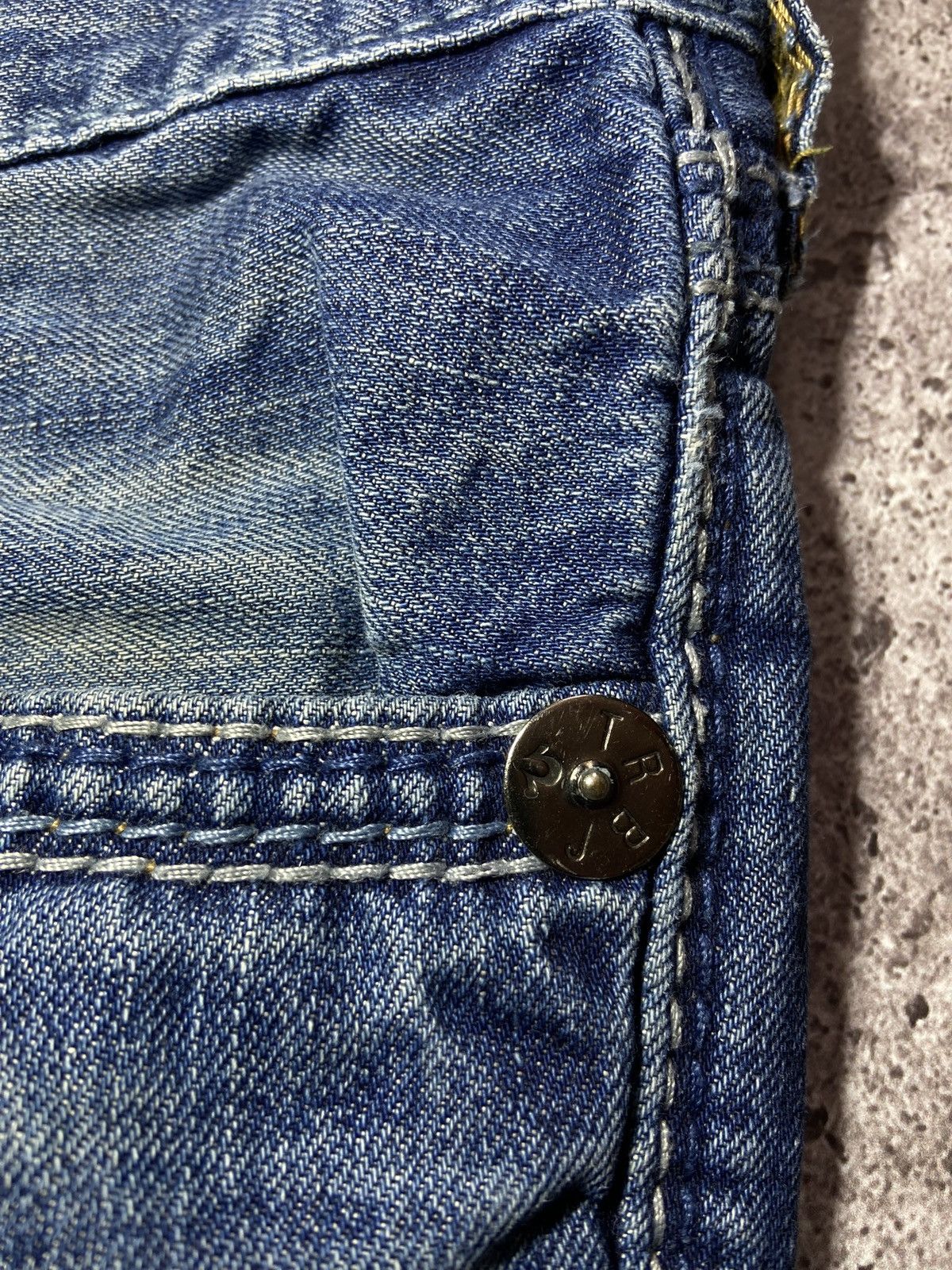 True Religion × Vintage True Religion Vintage streetwear denim Jeans Size US 32 / EU 48 - 11 Thumbnail