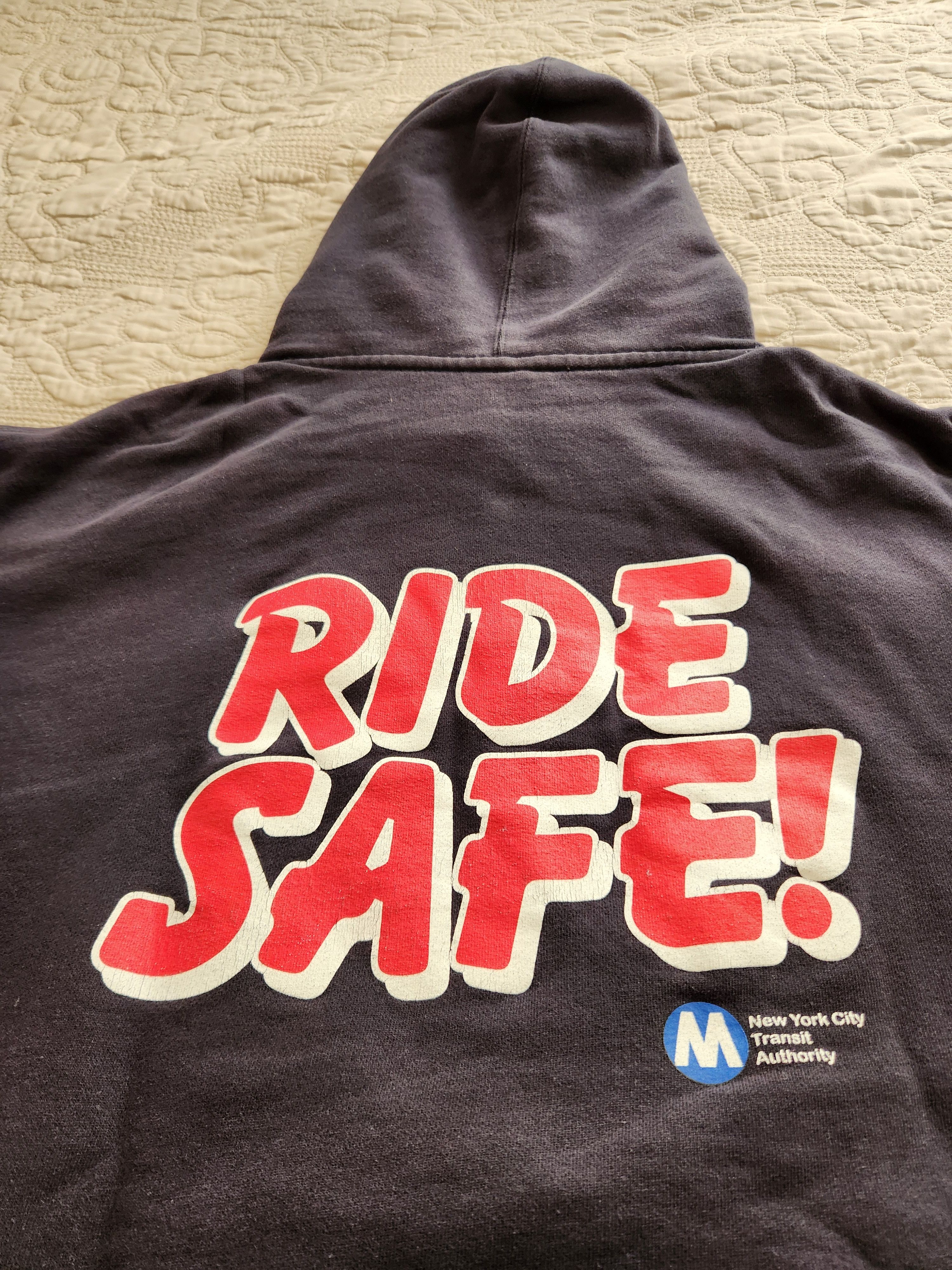 Other NYC MTA "Ride Safe!" Hoodie Size US L / EU 52-54 / 3 - 3 Thumbnail