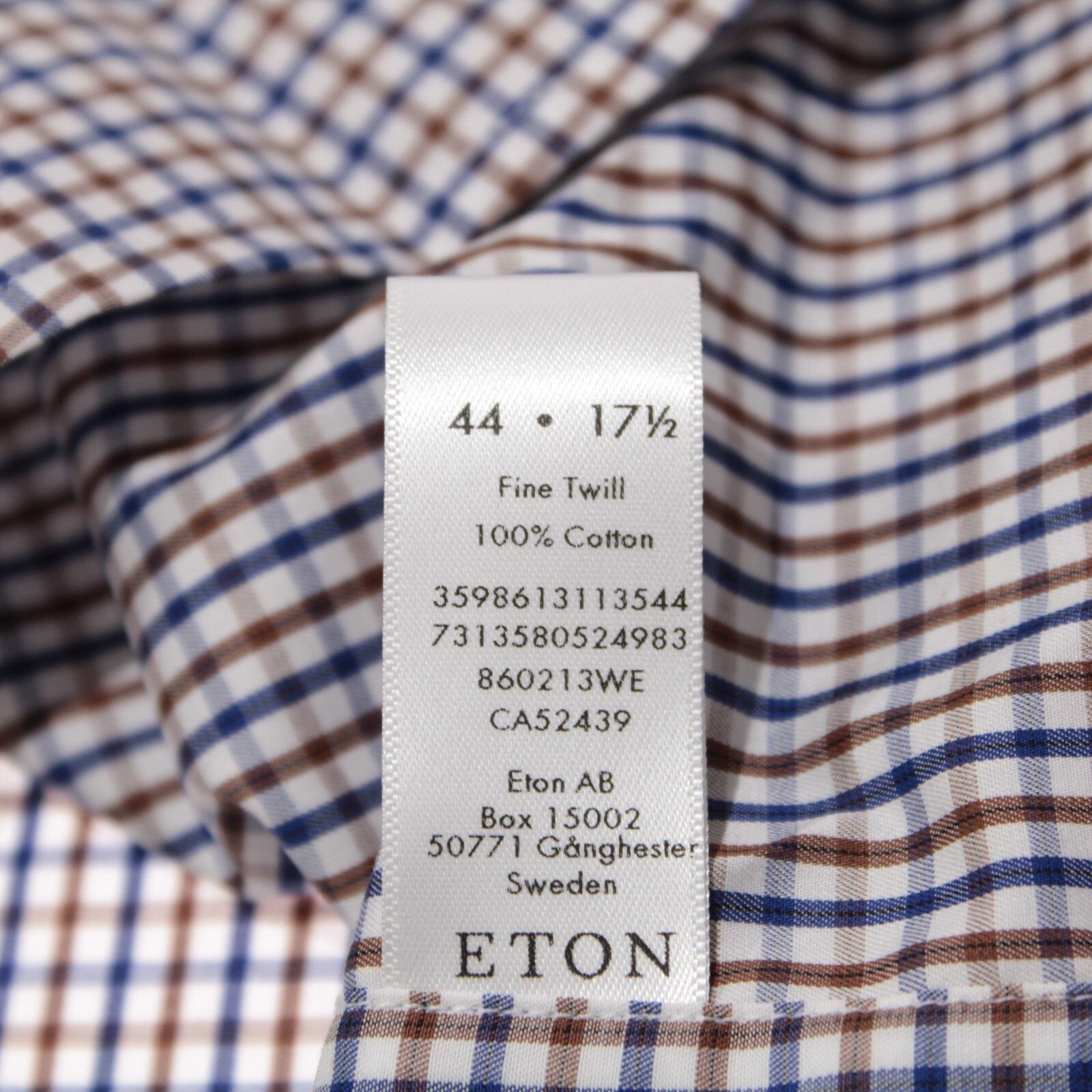 Eton Eton New with tags Shirt Size XL US In Brown Size US XL / EU 56 / 4 - 6 Thumbnail