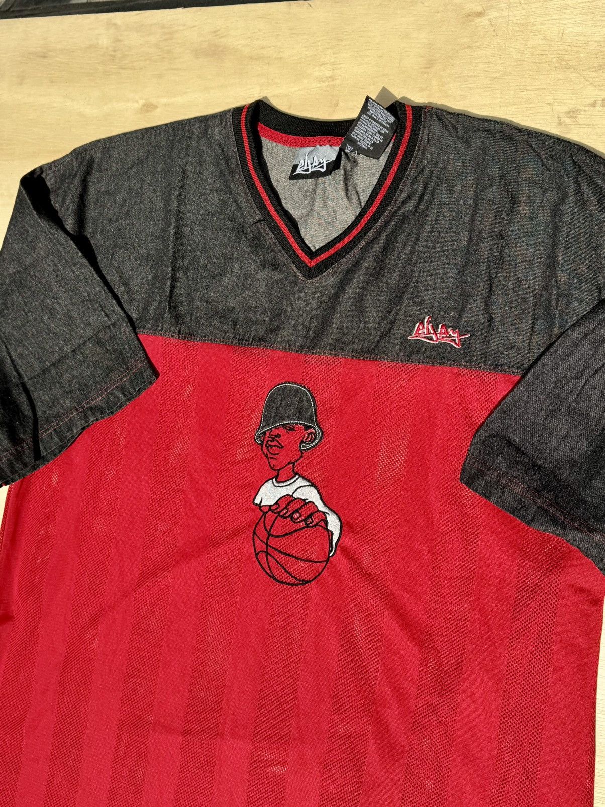 Rap Tees × Vintage Vintage Y2K Hip Hop Rap Streetwear Jersey Size US XL / EU 56 / 4 - 1 Thumbnail