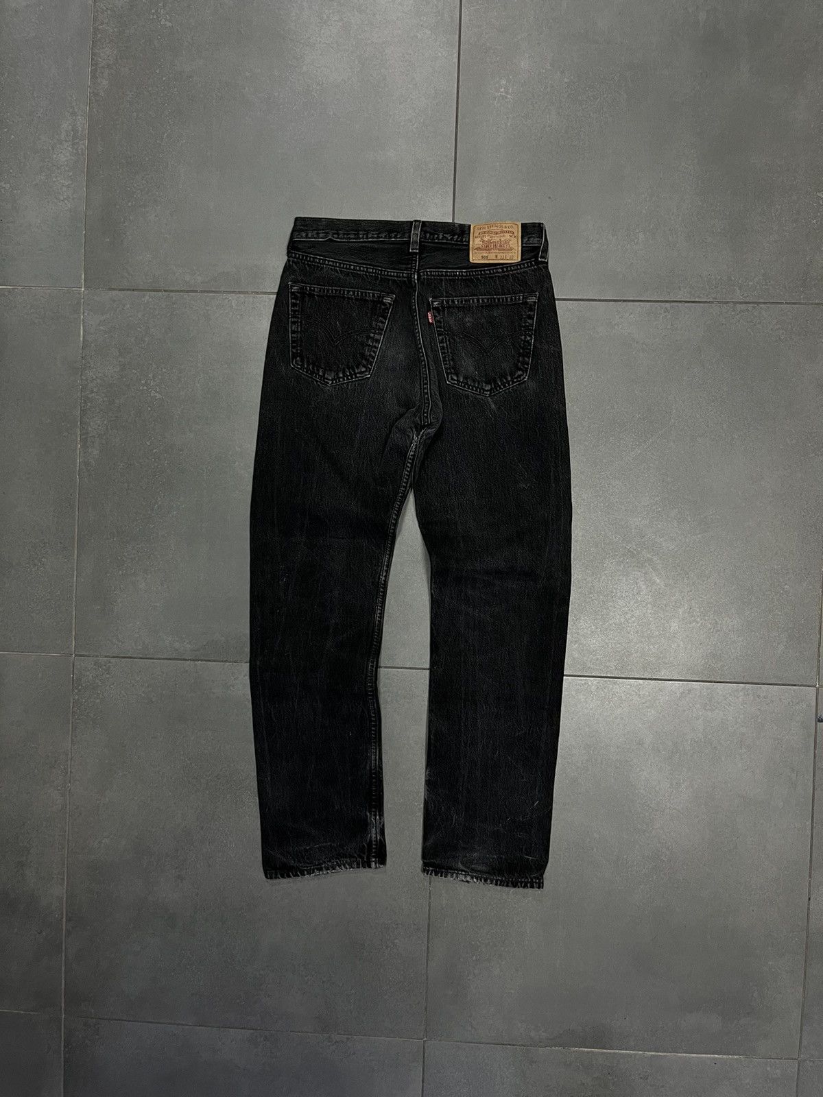 Levi's × Vintage Vintage Black Faded Denim Jeans Levi’s 501 Size US 32 / EU 48 - 2 Thumbnail