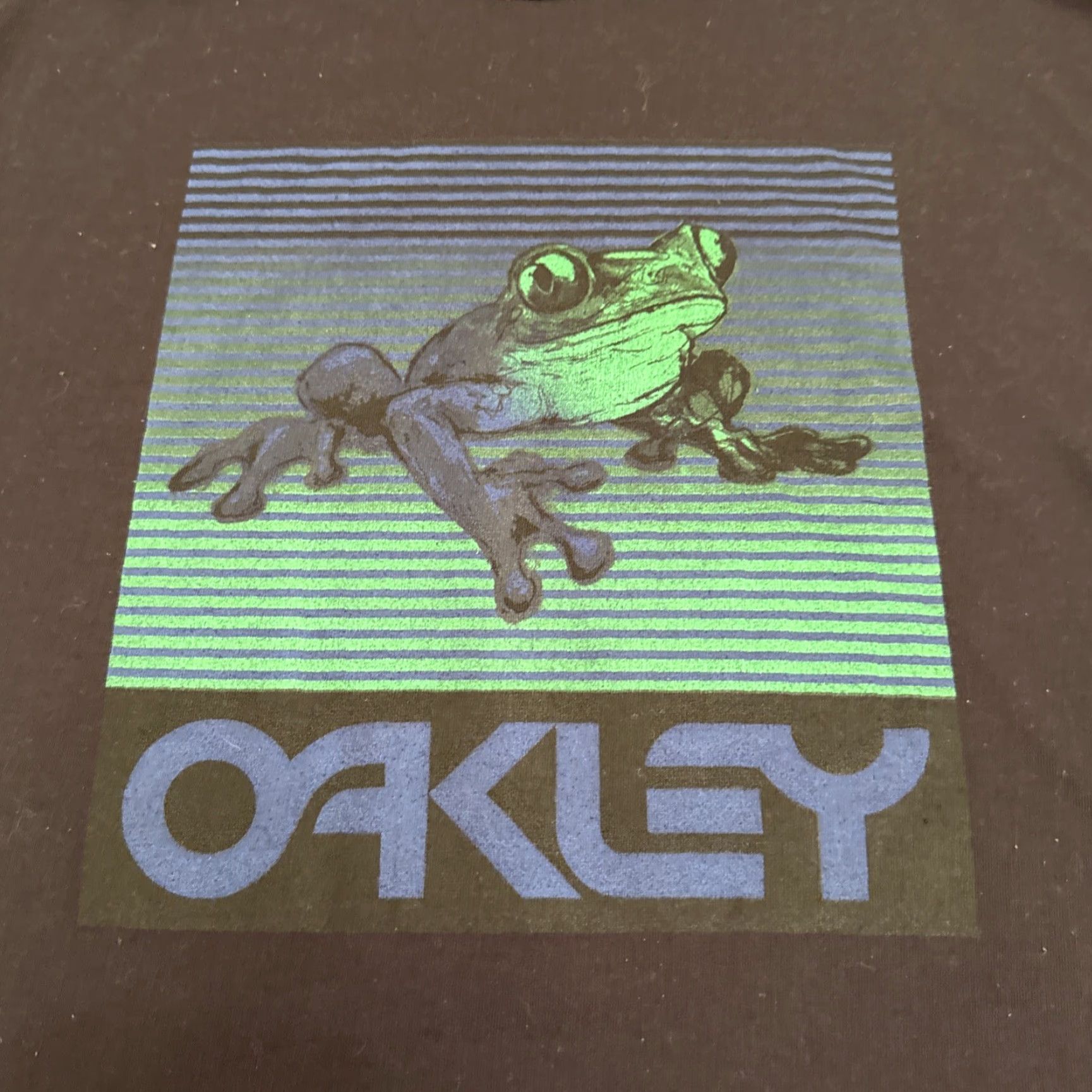 Oakley Oakley Ohydrolix Tee Shirt Regular Short Sleeve Black Graphic Mens Medium T-Shirt Oakley Ohydrolix Size US M / EU 48-50 / 2 - 2 Thumbnail