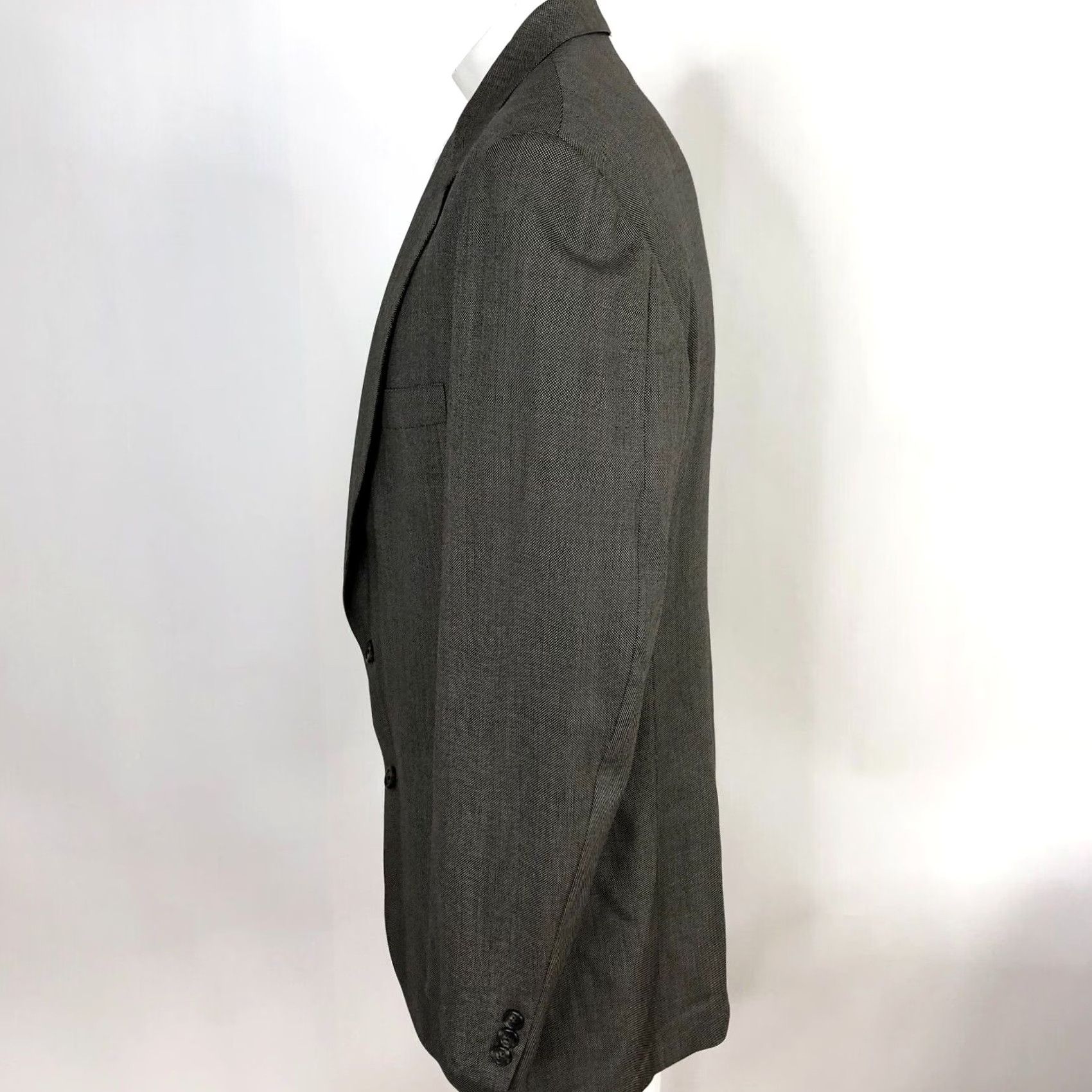 Brooks Brothers Brooks Brothers 42 Long Men's Wool Blend Two Suit Sport Coat Jacket Brown Notch Lapel Single-Breasted Two-Button Blazer/Coat N/A Size 42R - 3 Thumbnail