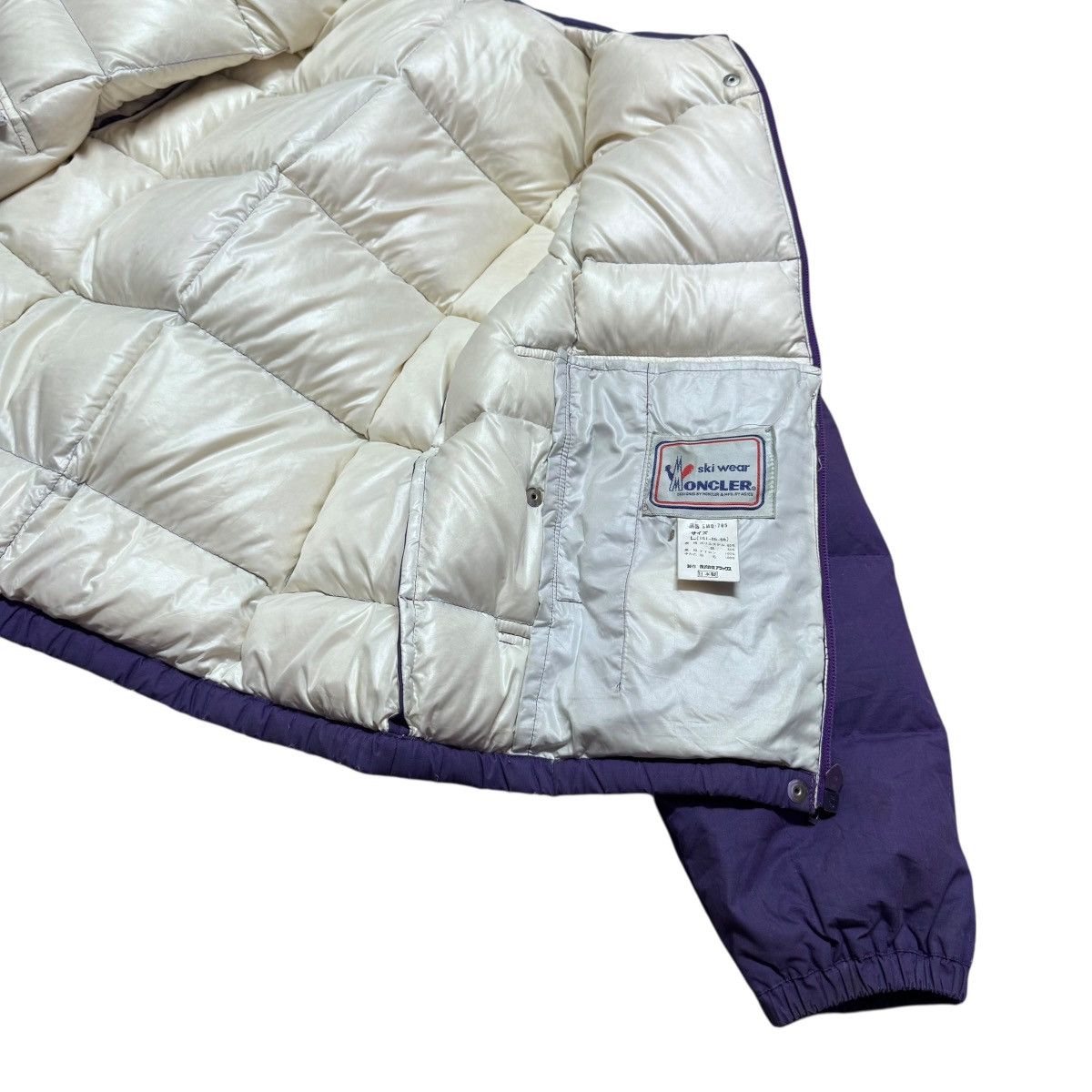 Moncler Vintage Moncler Asics Puffer Jacket Purple Size US M / EU 48-50 / 2 - 19 Thumbnail
