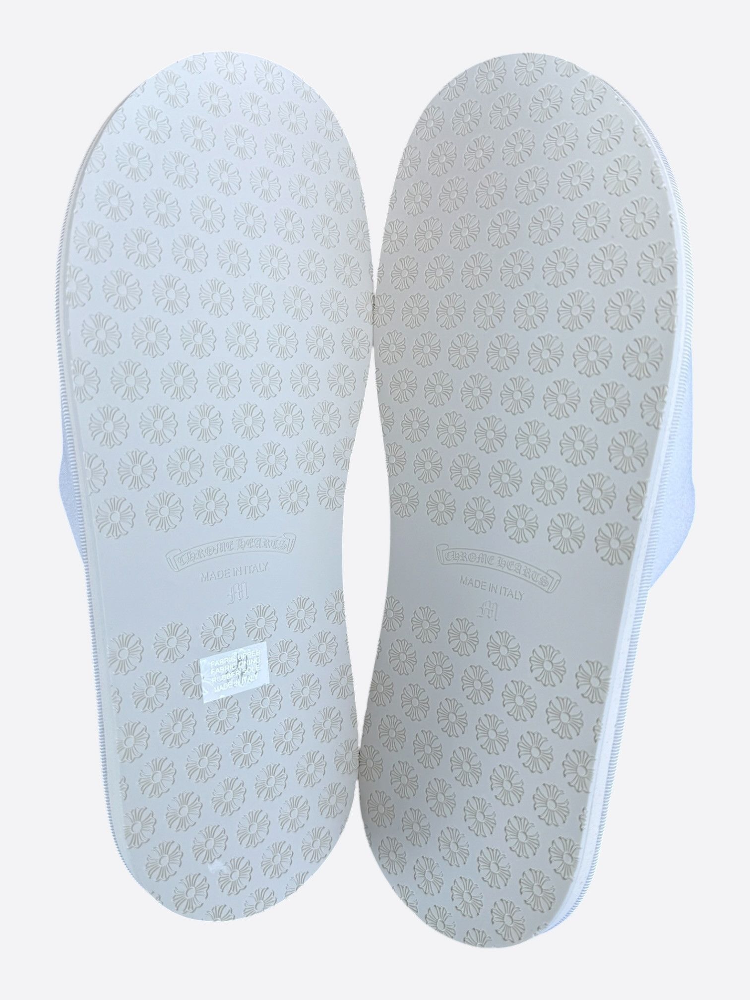 Chrome Hearts Chrome Hearts White & Black Horseshoe Logo Slippers Size US 8 / EU 41 - 7 Thumbnail