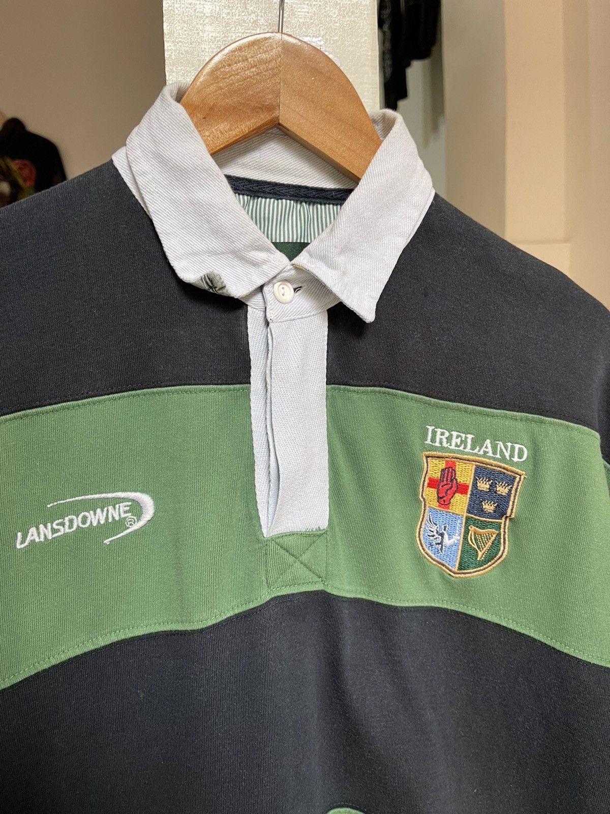 Vintage Ireland Rugby Shirt Size US L / EU 52-54 / 3 - 2 Thumbnail