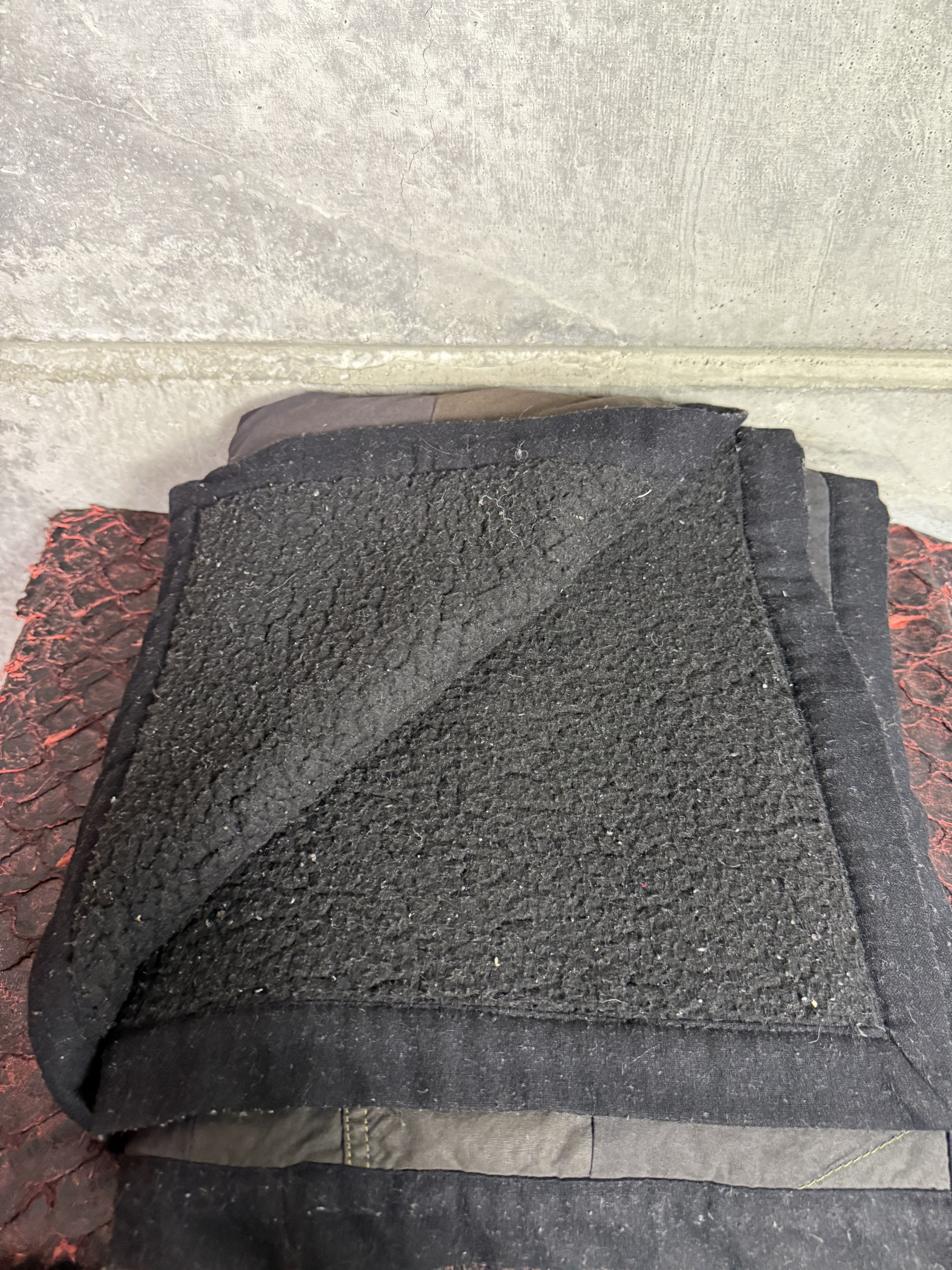 Greg Lauren $2.5 Greg Lauren FW20 Large "Scraps" Patchwork Blanket Size ONE SIZE - 2 Thumbnail