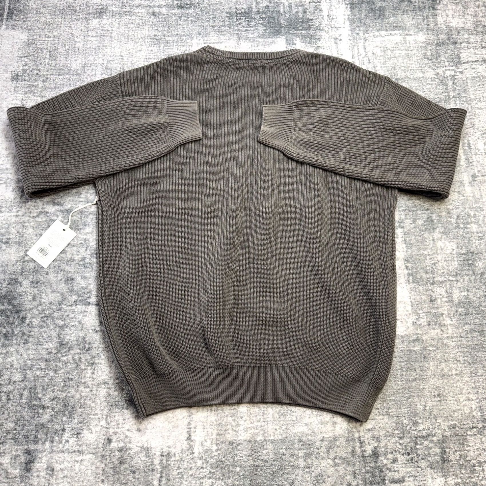 Katin Katin Sweater Mens 2XL Chunky Knit Crewneck Gray Surf NEW Size US XXL / EU 58 / 5 - 7 Thumbnail