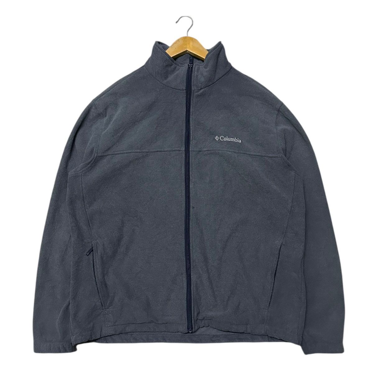 Columbia Vintage Columbia zipper fleece jacket Size US XL / EU 56 / 4 - 2 Thumbnail