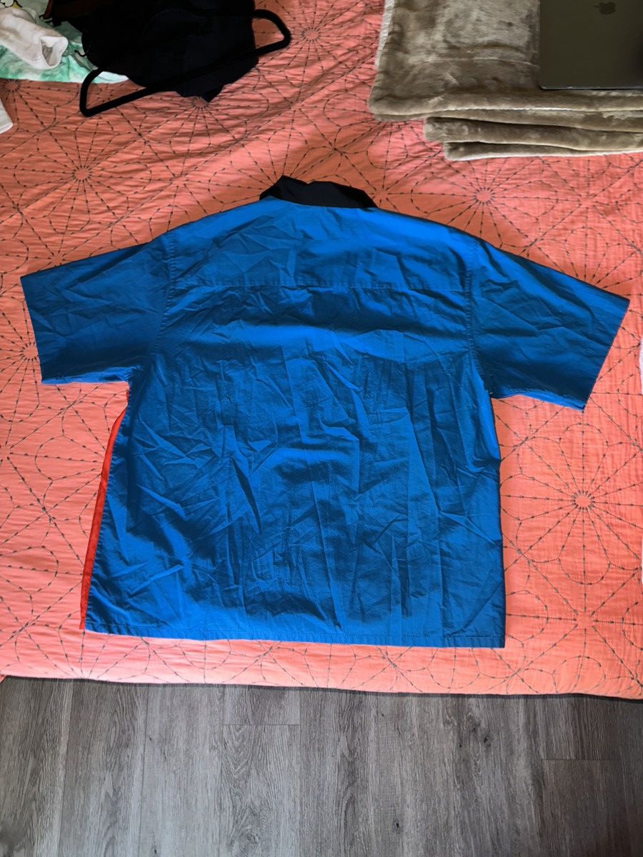 Marni Marni Mixed Fabrics Bowling Shirt Size US XL / EU 56 / 4 - 5 Thumbnail