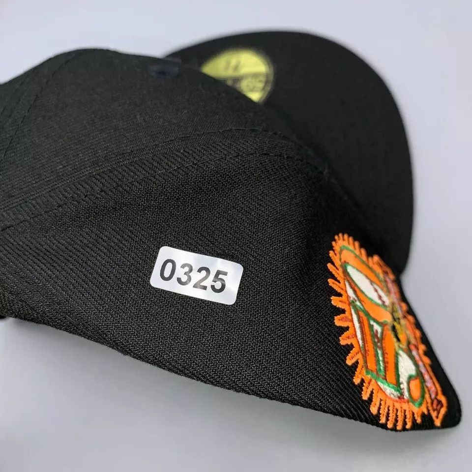 New Era Baltimore Orioles Hat Men 7 5/8 59Fifty New Era MLB Fitted Size ONE SIZE - 8 Thumbnail