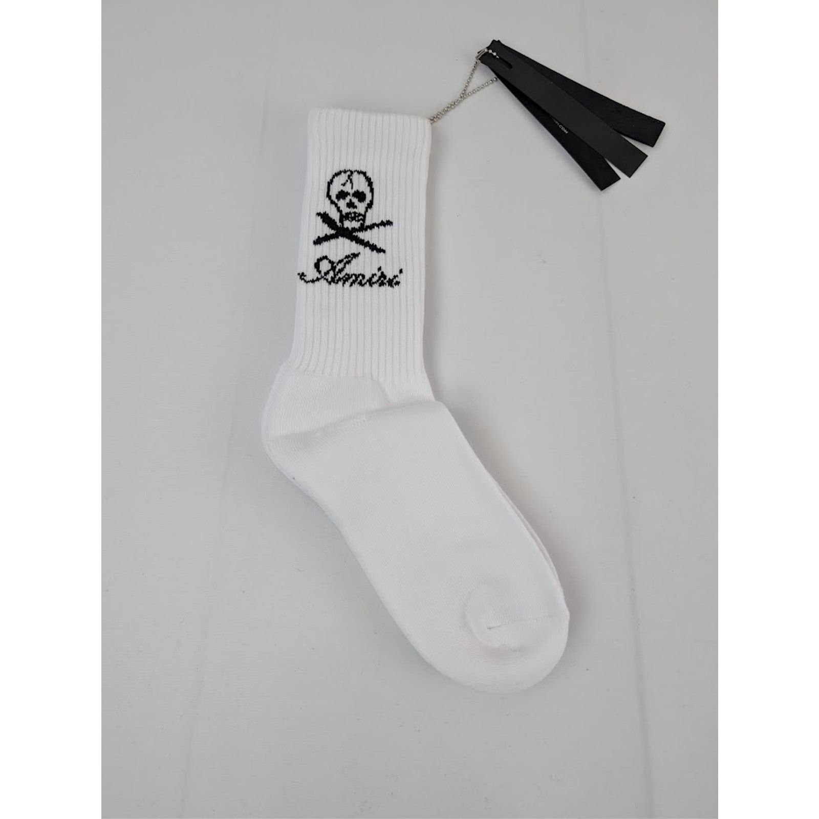 Amiri × Wes Lang o1rshd1 Size: 43-44 / Skull Head Socks in White Size ONE SIZE - 5 Thumbnail
