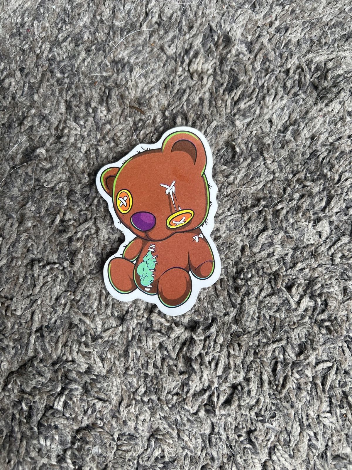 Hypebeast Broken Teddy Bear Sticker Size ONE SIZE - 1 Thumbnail