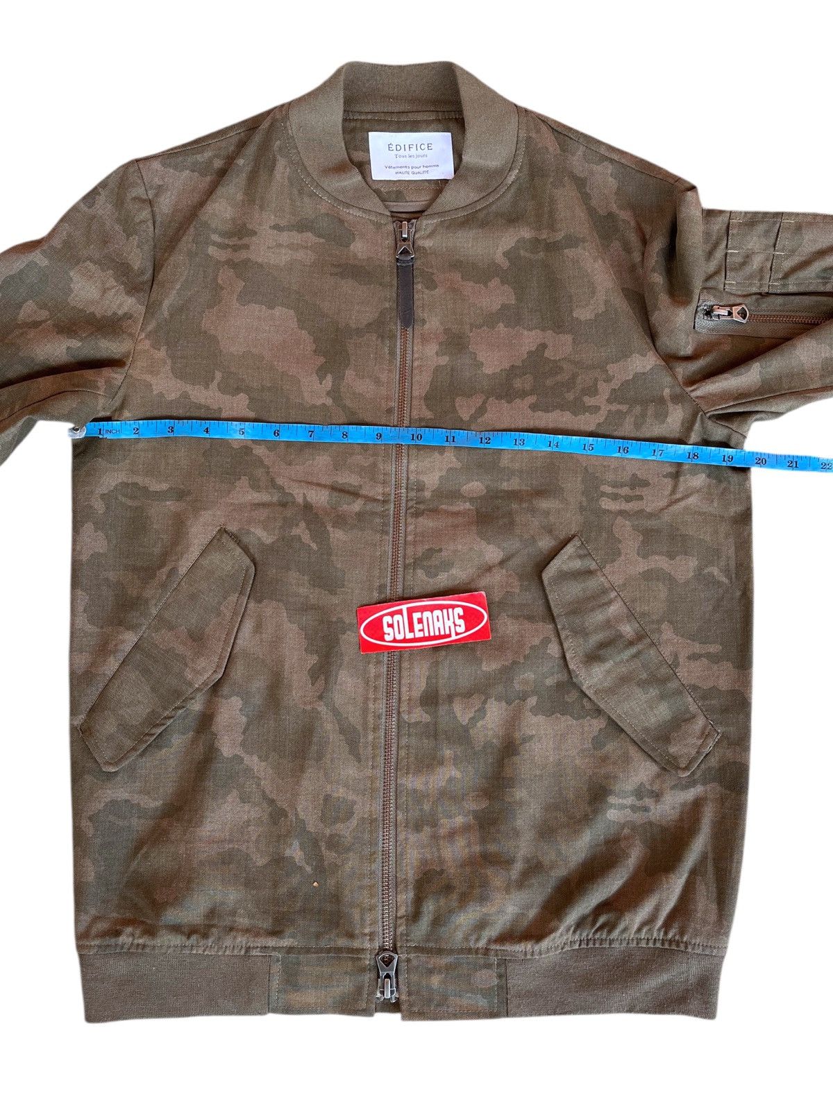 Edifice Japan Edifice vetements pour homme camo bokber jacket Size US S / EU 44-46 / 1 - 6 Thumbnail