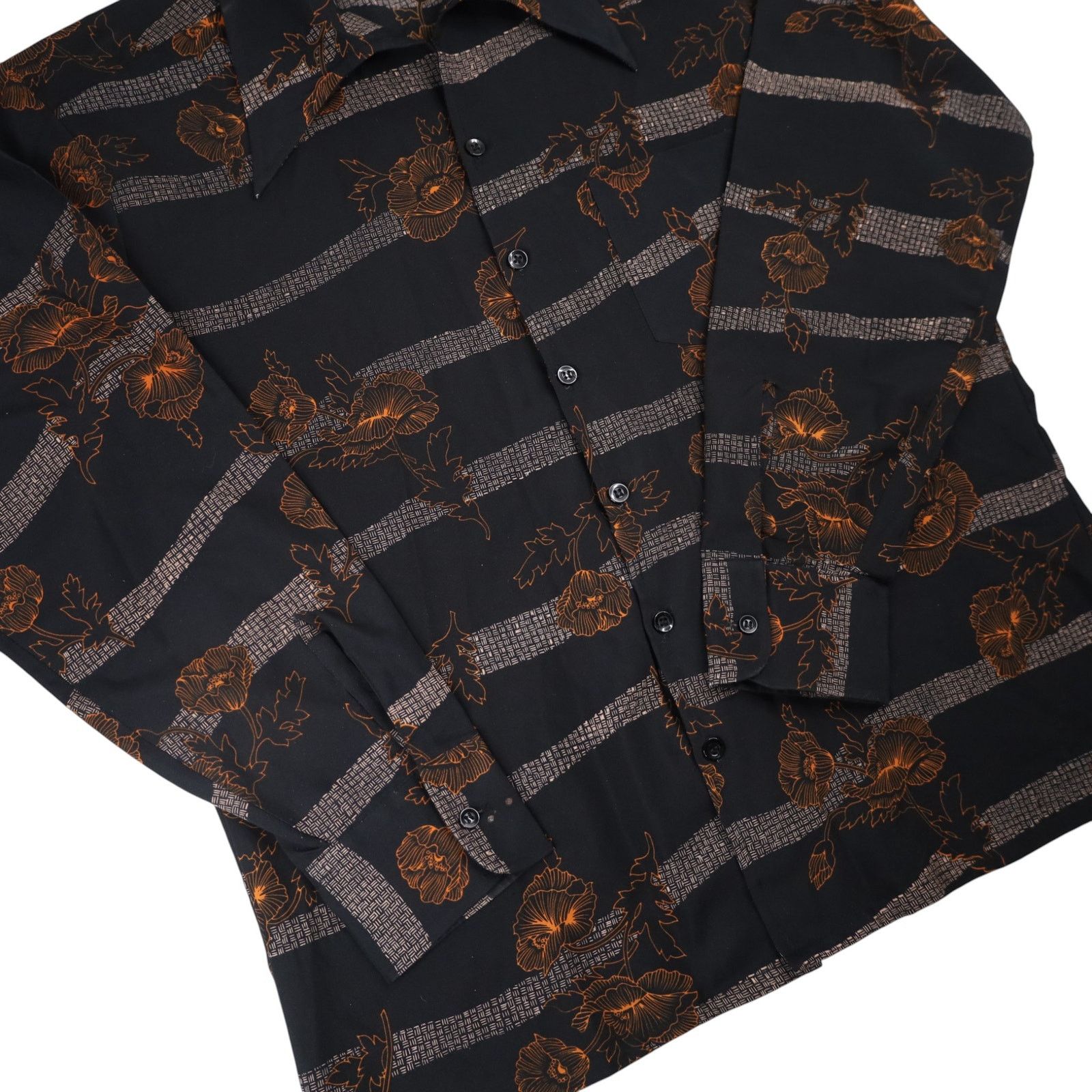 Vintage True Vintage Studio One by Campus Floral Button Up Shirt Size US L / EU 52-54 / 3 - 3 Thumbnail