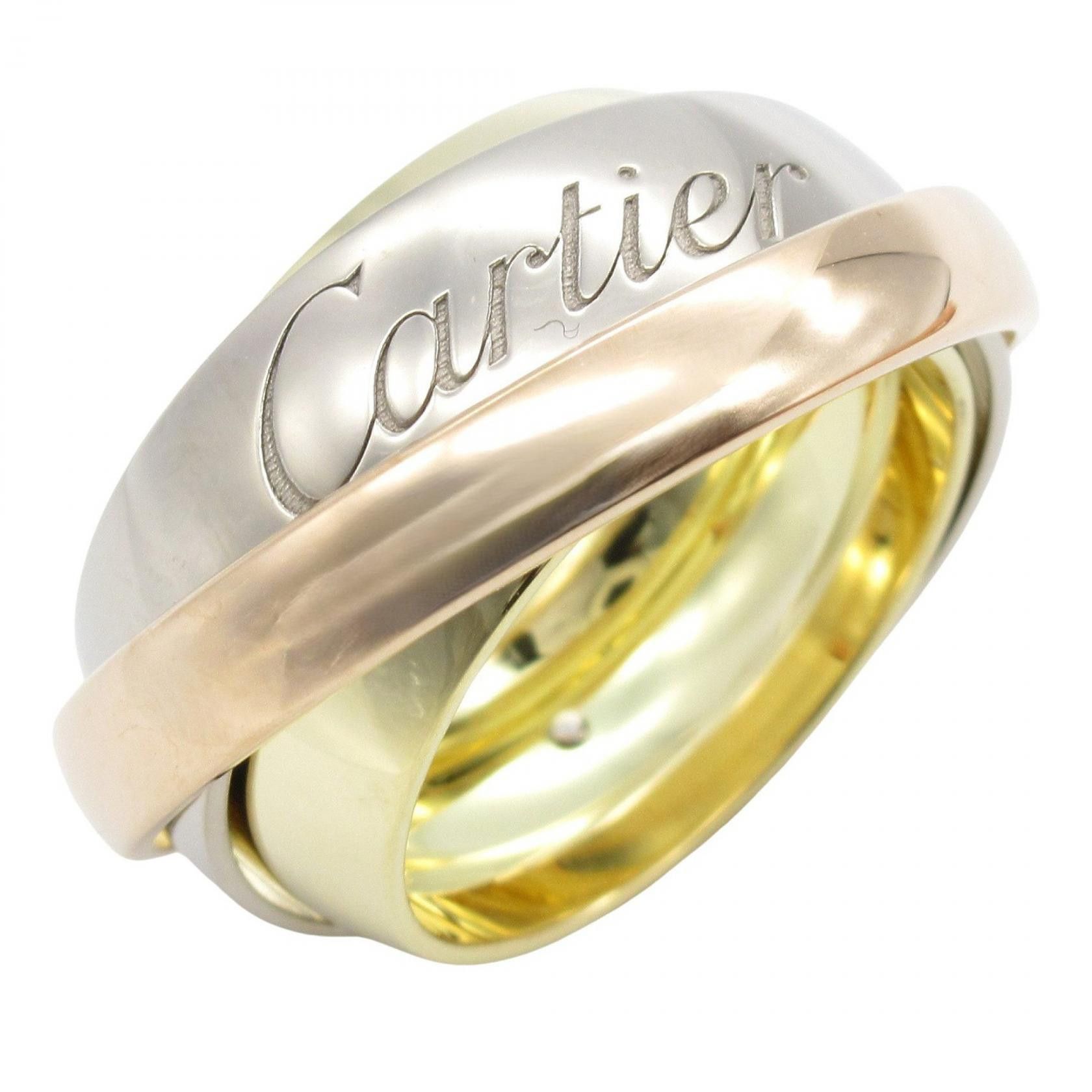 Cartier Cartier Cartier Trinity Must Essence Au750 Ring Size 9 Precious Metal Ring B4045950 DUTY FREE for USA Size ONE SIZE - 1 Thumbnail