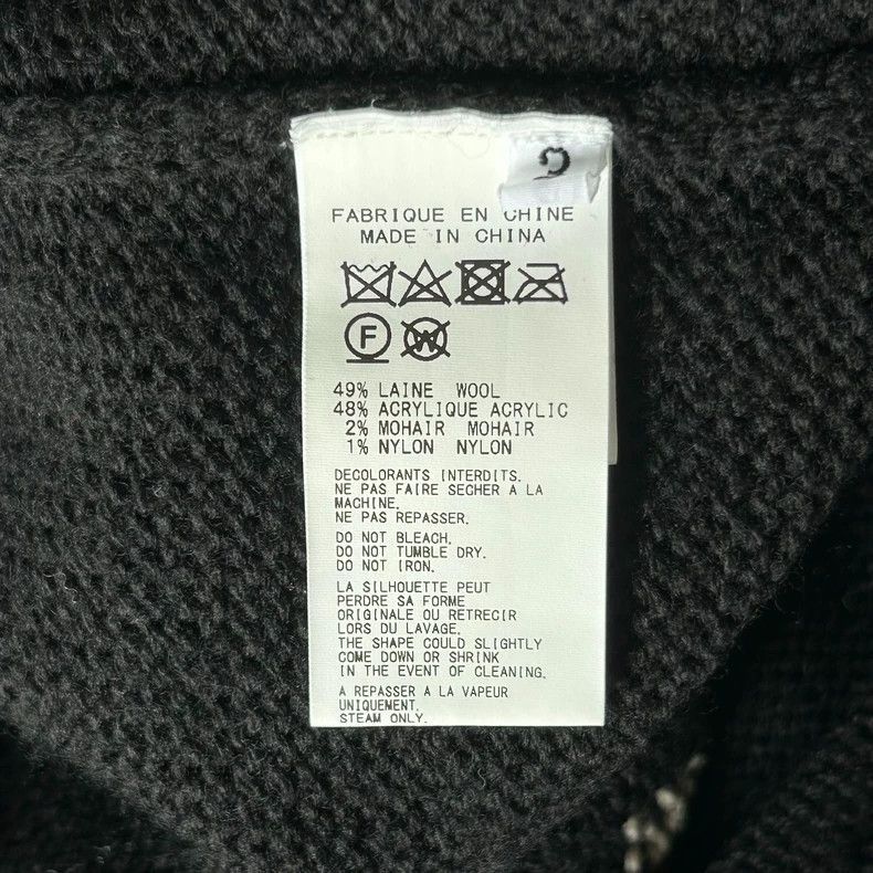 Yohji Yamamoto Yohji Yamamoto Yohji Yamamoto Skeleton Sweater with Apple Size US L / EU 52-54 / 3 - 5 Thumbnail