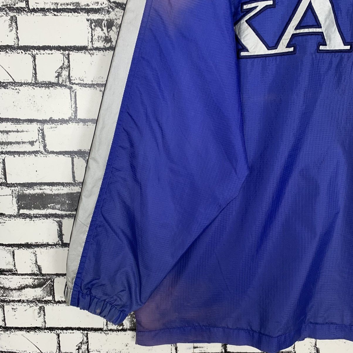 Designer × Karl Kani × Vintage Vintage Karl Kani Sport Light Jacket Big Logo Zipper Jacket Size US L / EU 52-54 / 3 - 10 Thumbnail
