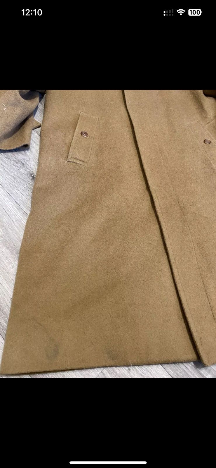 Burberry Burberrys Vintage Wool Coat Camel Size L Size US L / EU 52-54 / 3 - 8 Thumbnail