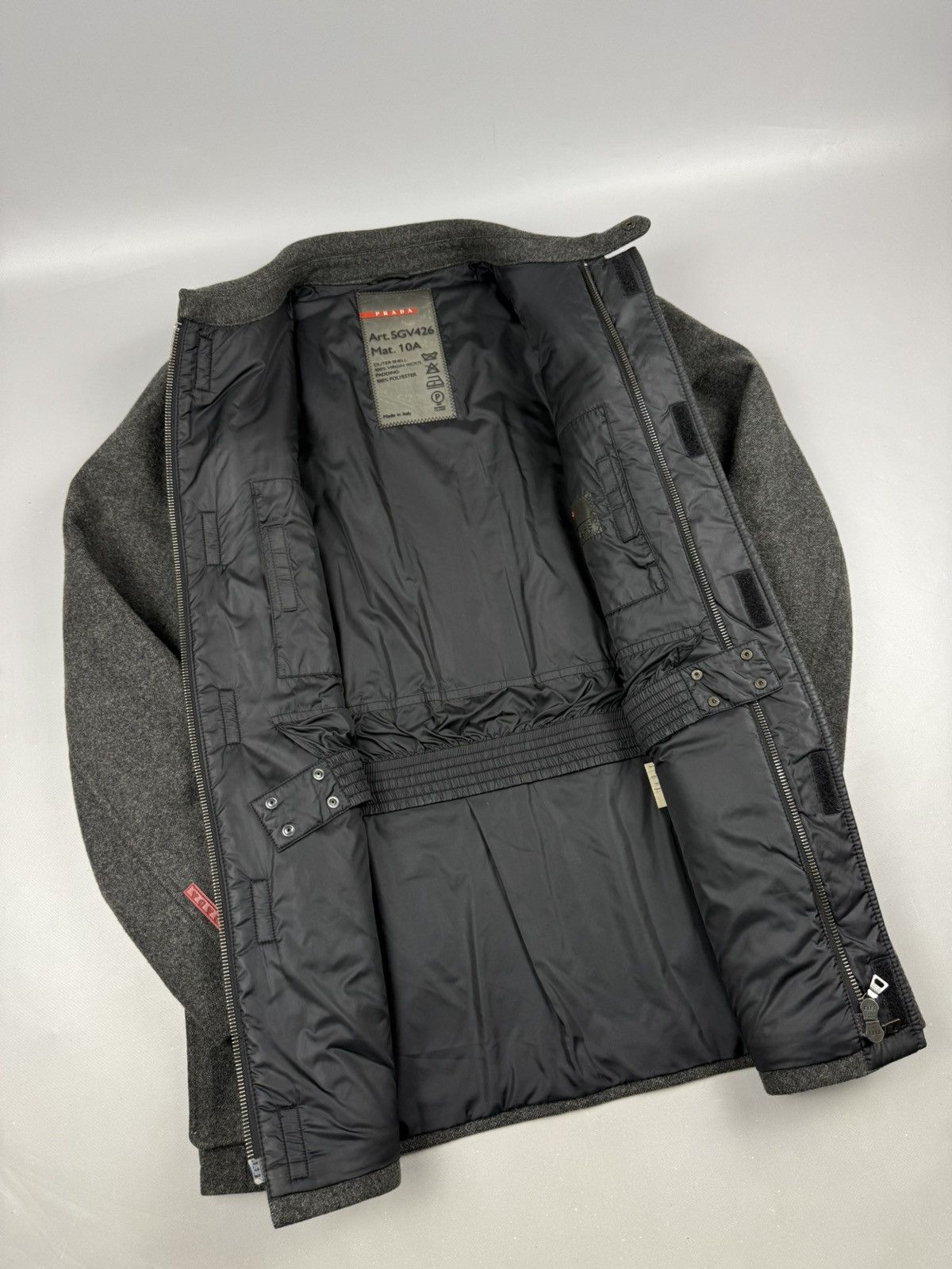 Prada Prada trench coat grey iconic model size S men Size US S / EU 44-46 / 1 - 6 Thumbnail
