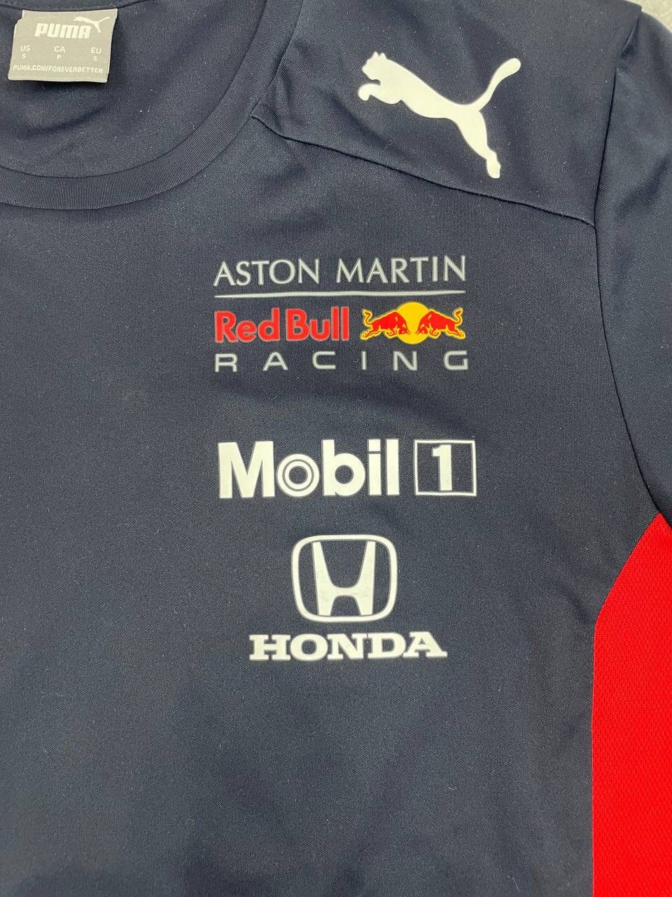 Puma Puma Red Bull Racing Aston Martin F1 Team Men T-Shirt Navy Size US S / EU 44-46 / 1 - 3 Thumbnail