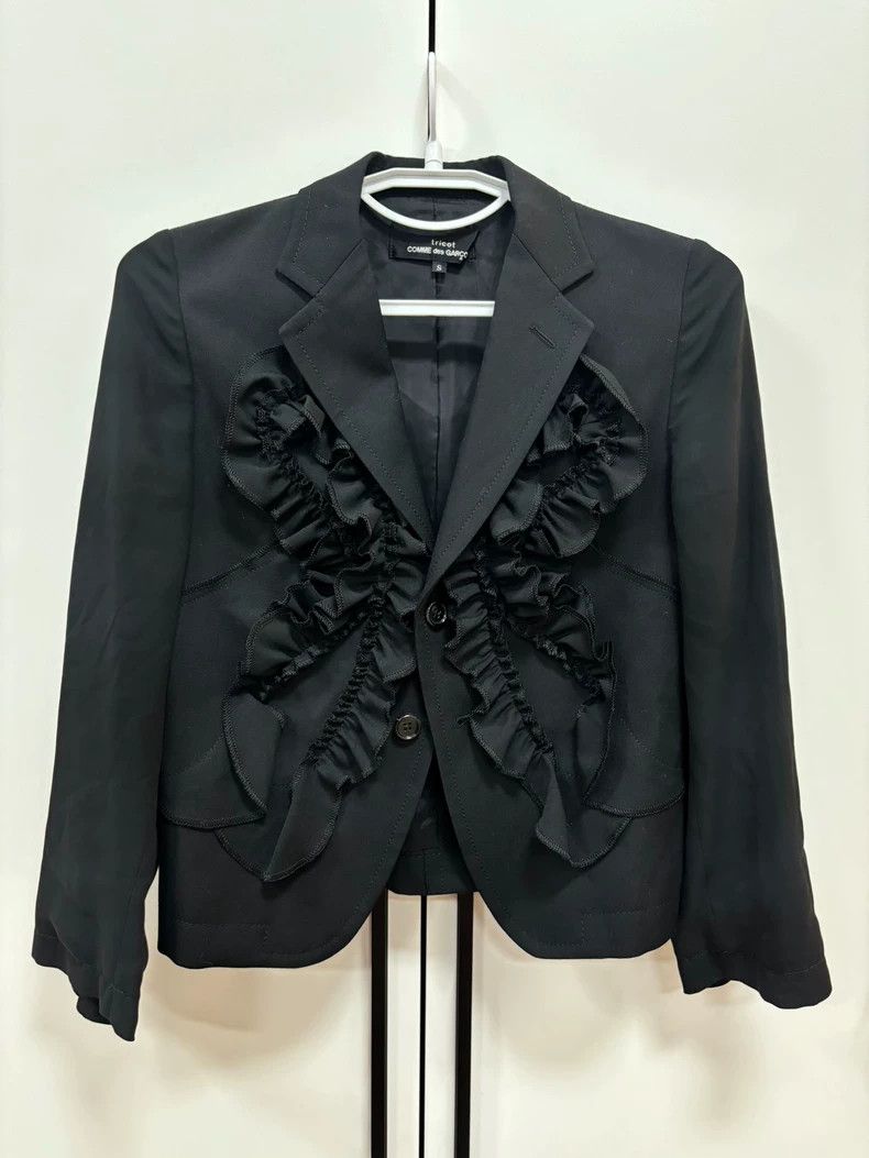 Comme des Garcons Comme Des Garcons SBlack pleated suit 2502-Nextarrow Size S / US 4 / IT 40 - 3 Thumbnail