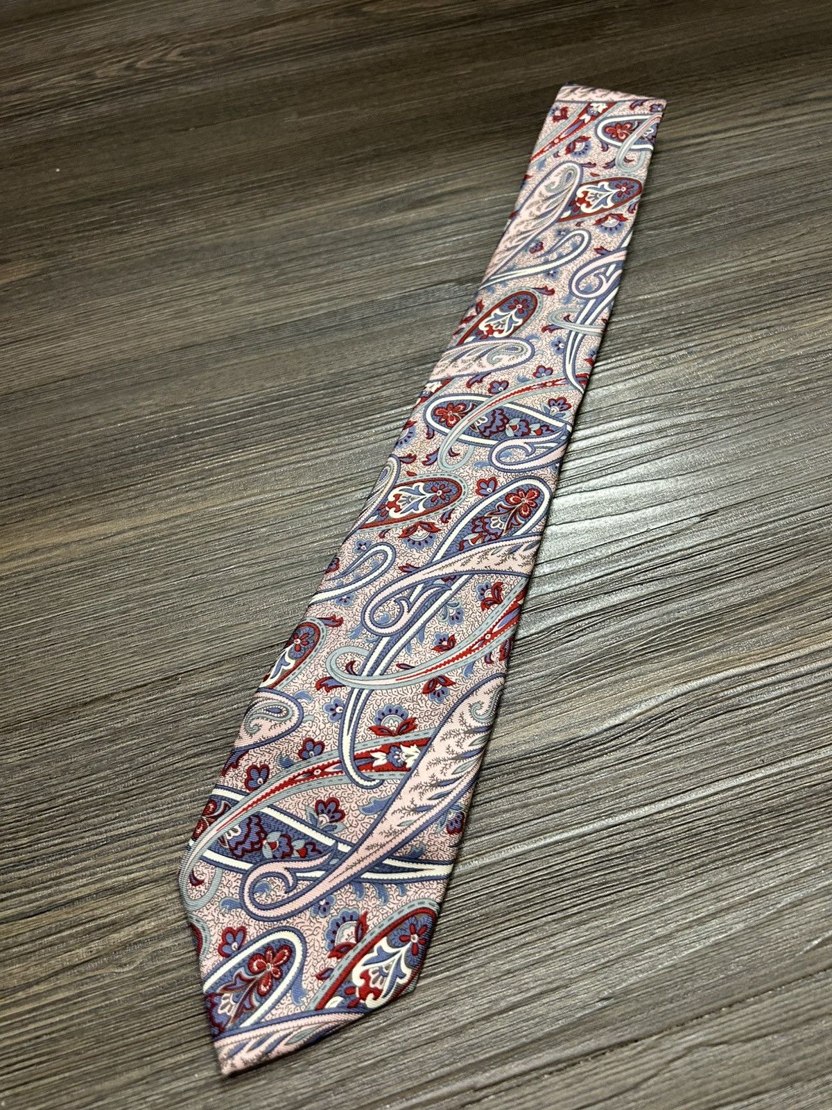 Dior Vintage Dior abstract paisley silk tie Size ONE SIZE - 1 Thumbnail