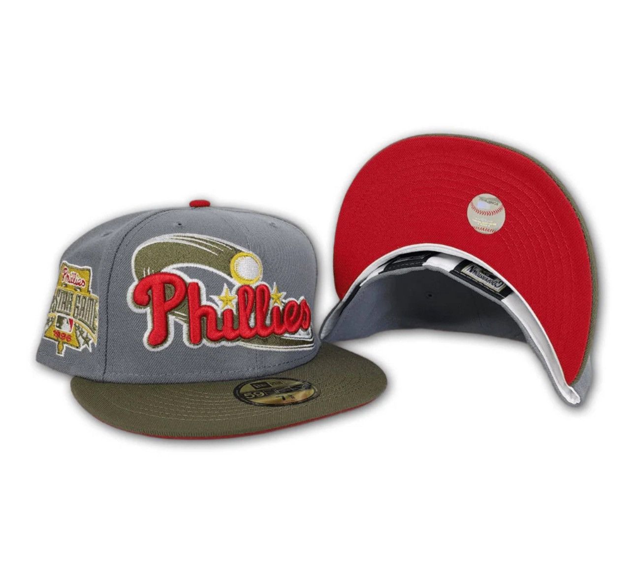 New Era Philadelphia Phillies New Era 59Fifty 7 1/8 Size ONE SIZE - 1 Thumbnail