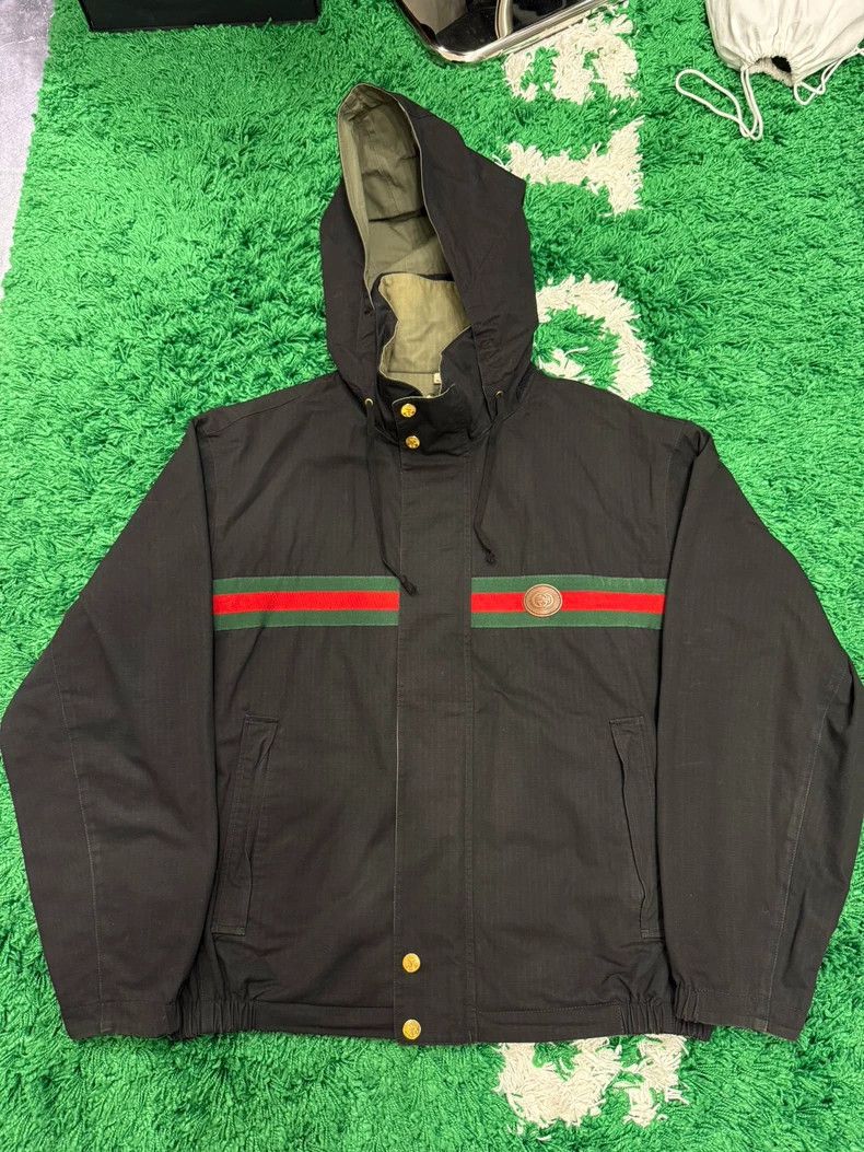 Gucci Gucci Reversible Logo Heavyweight Jacket - dmc Size US M / EU 48-50 / 2 - 1 Thumbnail
