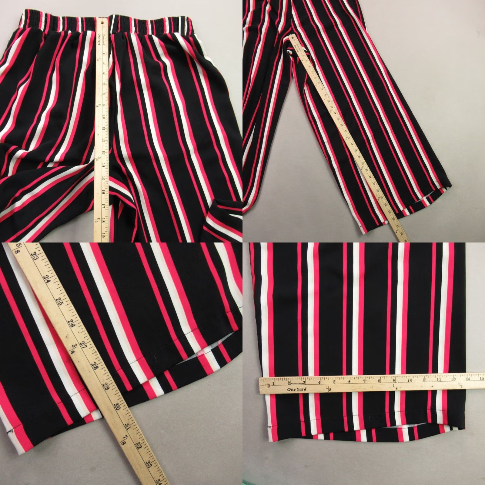 Torrid Torrid Pants Womens 1 Straight Leg Casual Chino Lightweight Stripes Outdoors Shirt Size 25" / US 0 / IT 36 - 8 Thumbnail