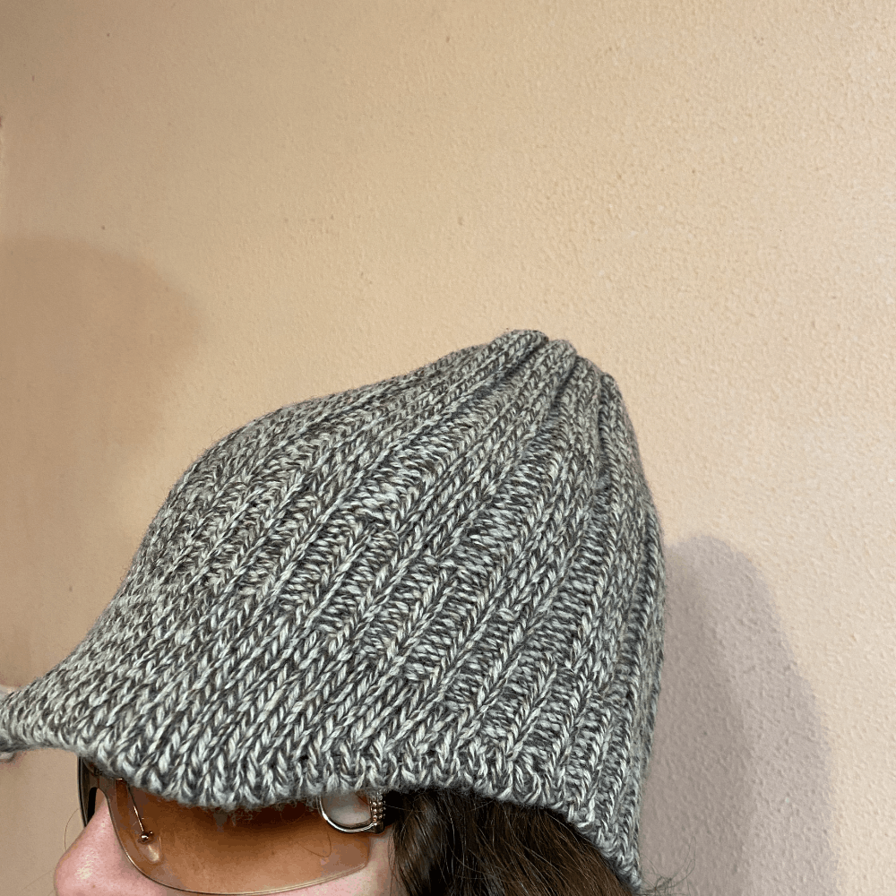 Dolce & Gabbana Logo Wool Knit Visor Hat Size ONE SIZE - 2 Thumbnail