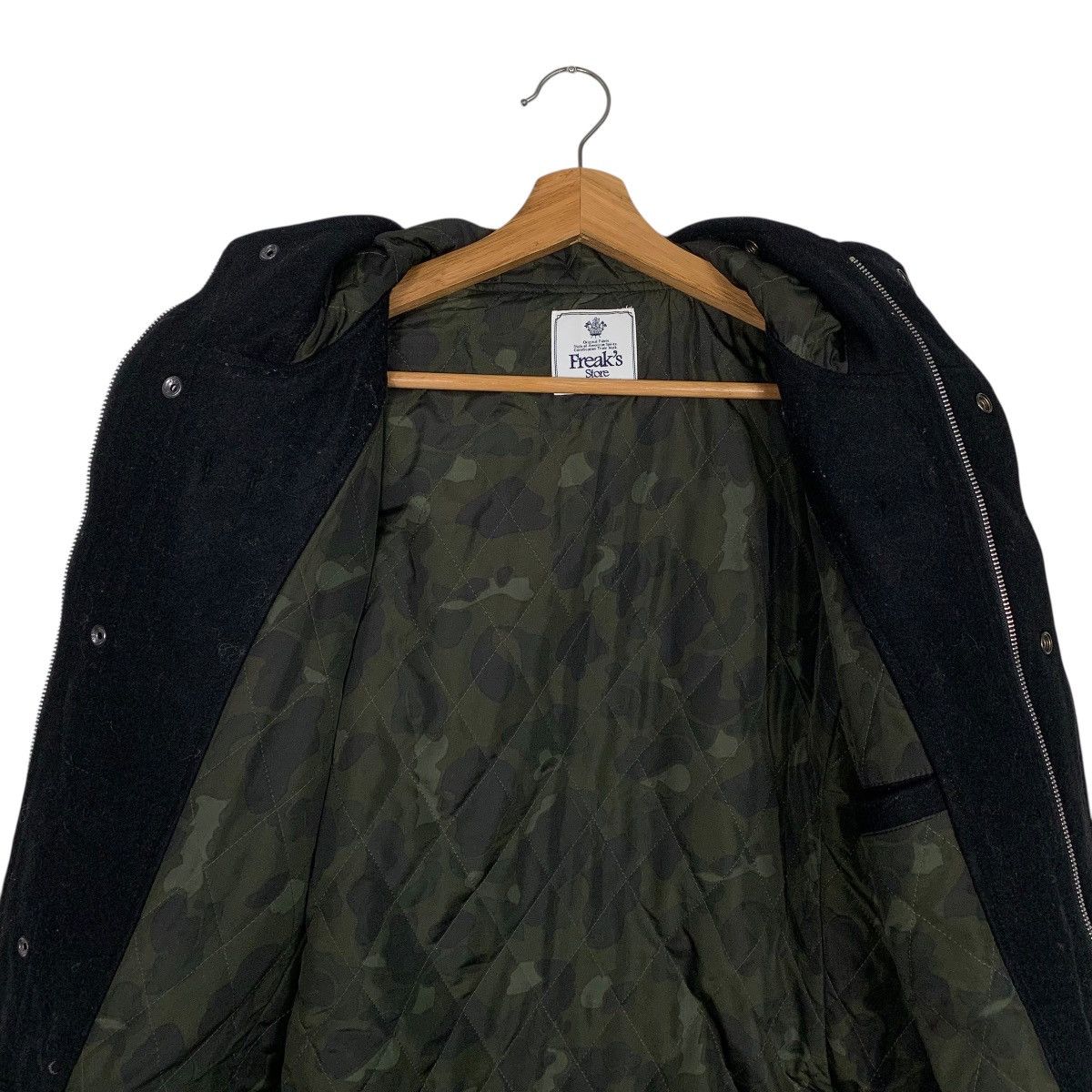 Japanese Brand Freak’s Store Hooded Wool Duffle Jacket Size US L / EU 52-54 / 3 - 13 Thumbnail