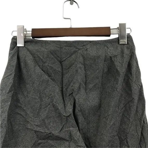 Norma Kamali OMO NORMA KAMALI Grey Wool Casual Pant Trouser Slack Size 26" / US 2 / IT 38 - 5 Thumbnail