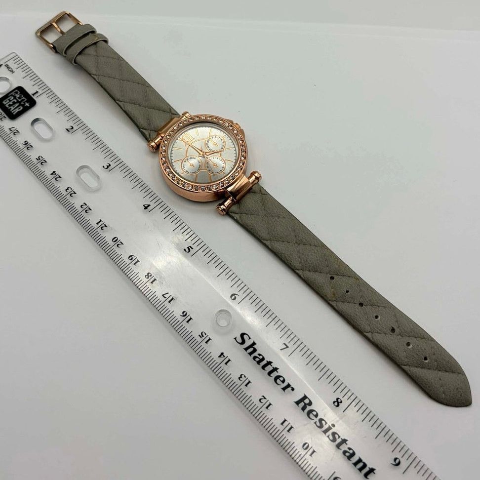 Other Rose Gold & Gray Crystal Watch Size ONE SIZE - 3 Thumbnail