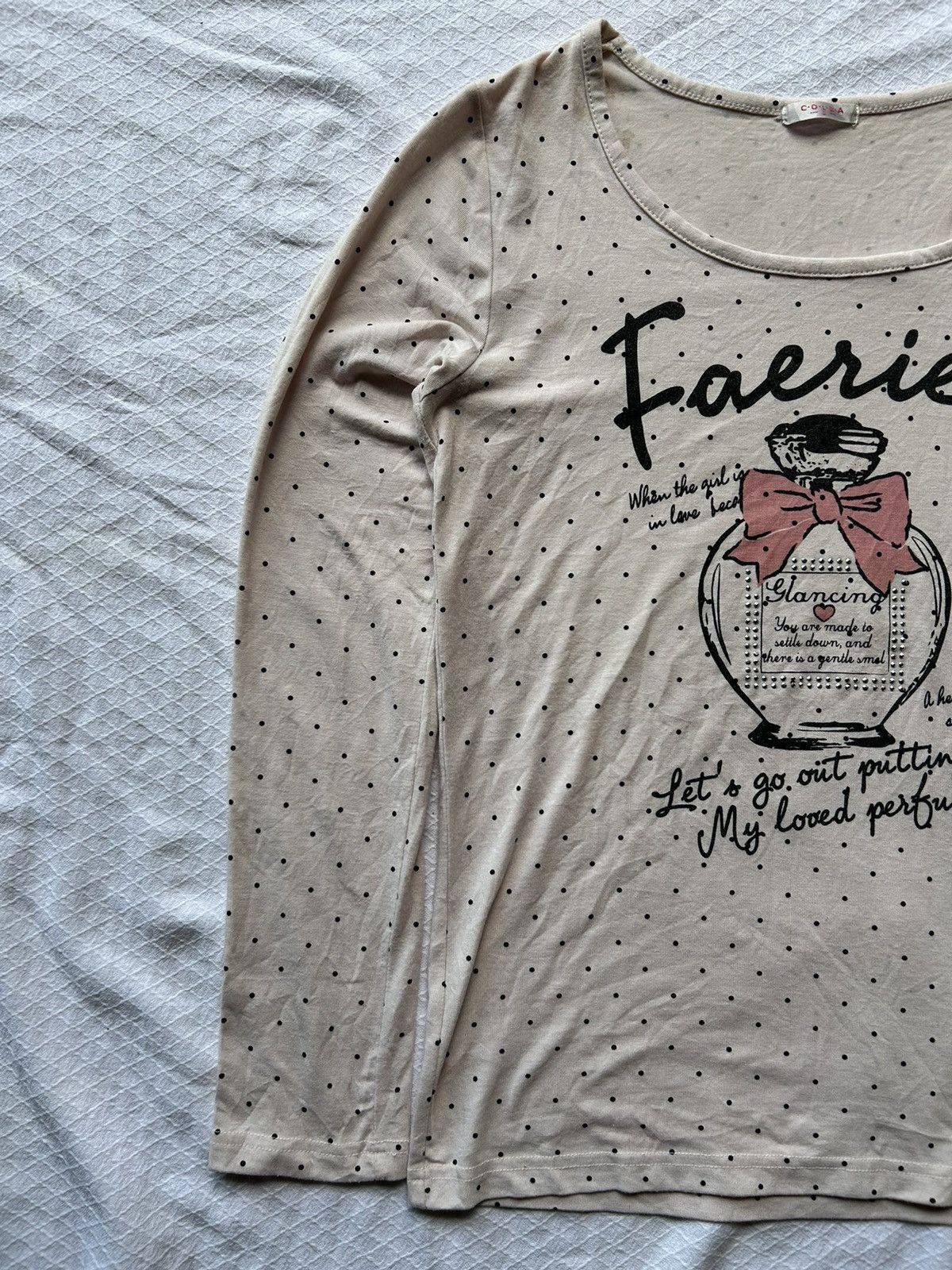 Japanese Brand COLZA Arcive Faesiey Pulkadot Style Size US M / EU 48-50 / 2 - 3 Thumbnail