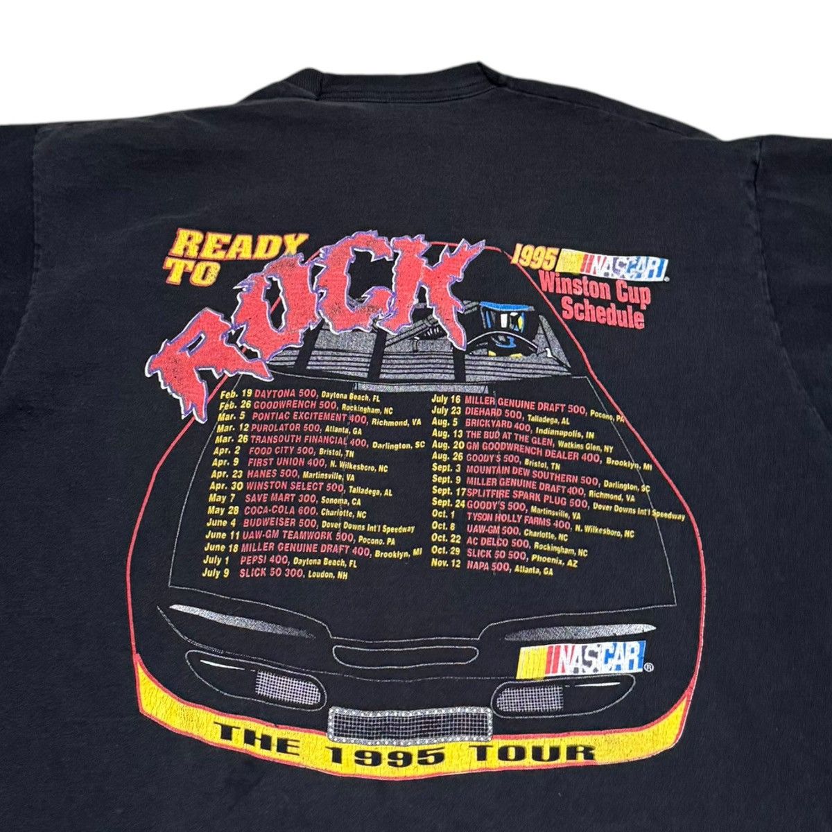 NASCAR × Vintage Vintage 90s Rusty Wallace Nightmare on Elm Street Shirt XL Size US XL / EU 56 / 4 - 7 Thumbnail