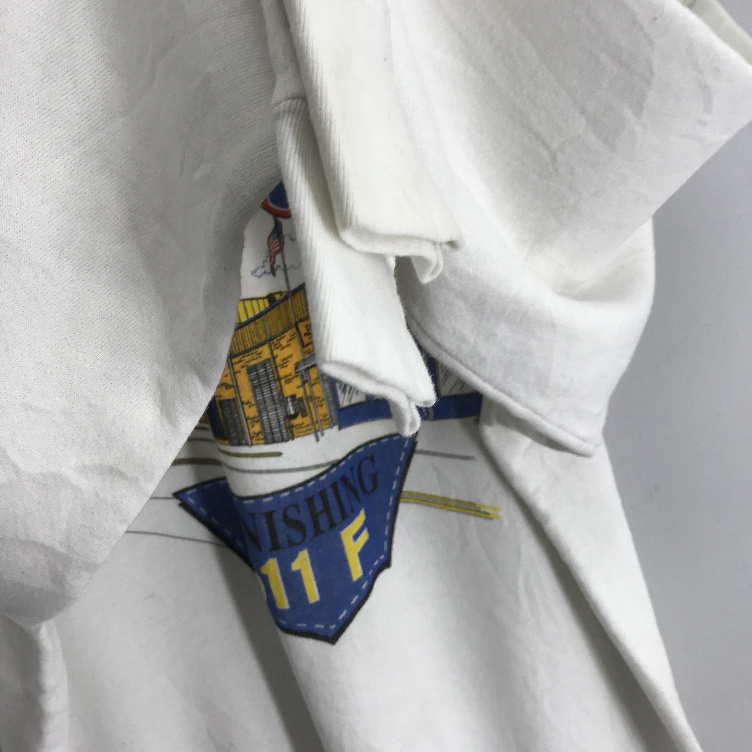 Fruit Of The Loom Vintage 90s Fruit Of The Loom White - 396 Size US XL / EU 56 / 4 - 5 Thumbnail