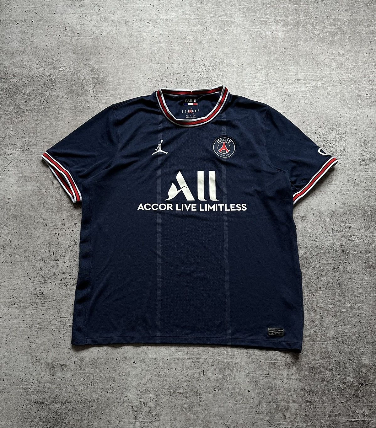 2021/22 Jordan PSG Paris Saint Germain Soccer Jersey