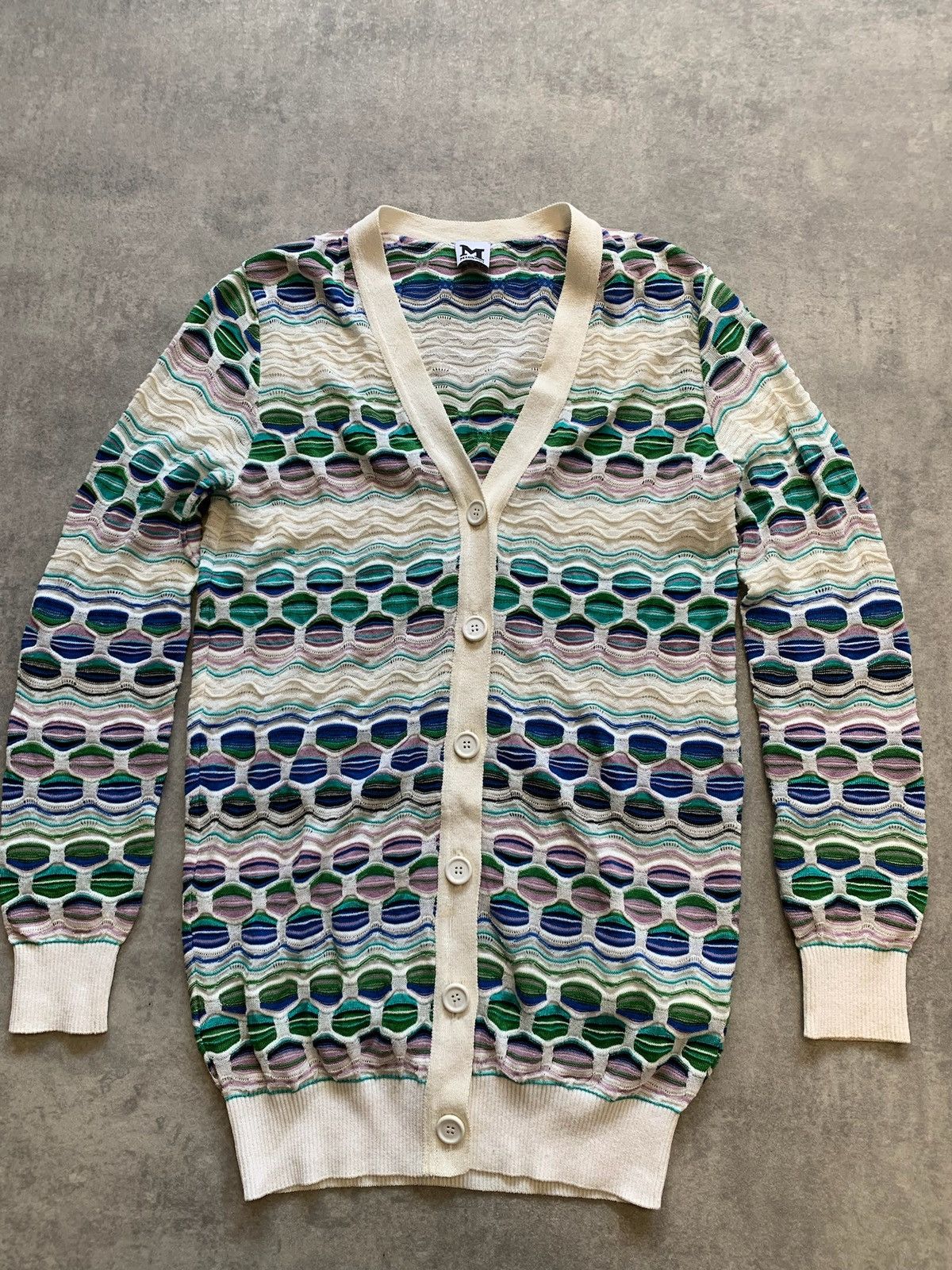 Missoni Missoni womens cardigan buttons sweater Size M / US 6-8 / IT 42-44 - 2 Thumbnail