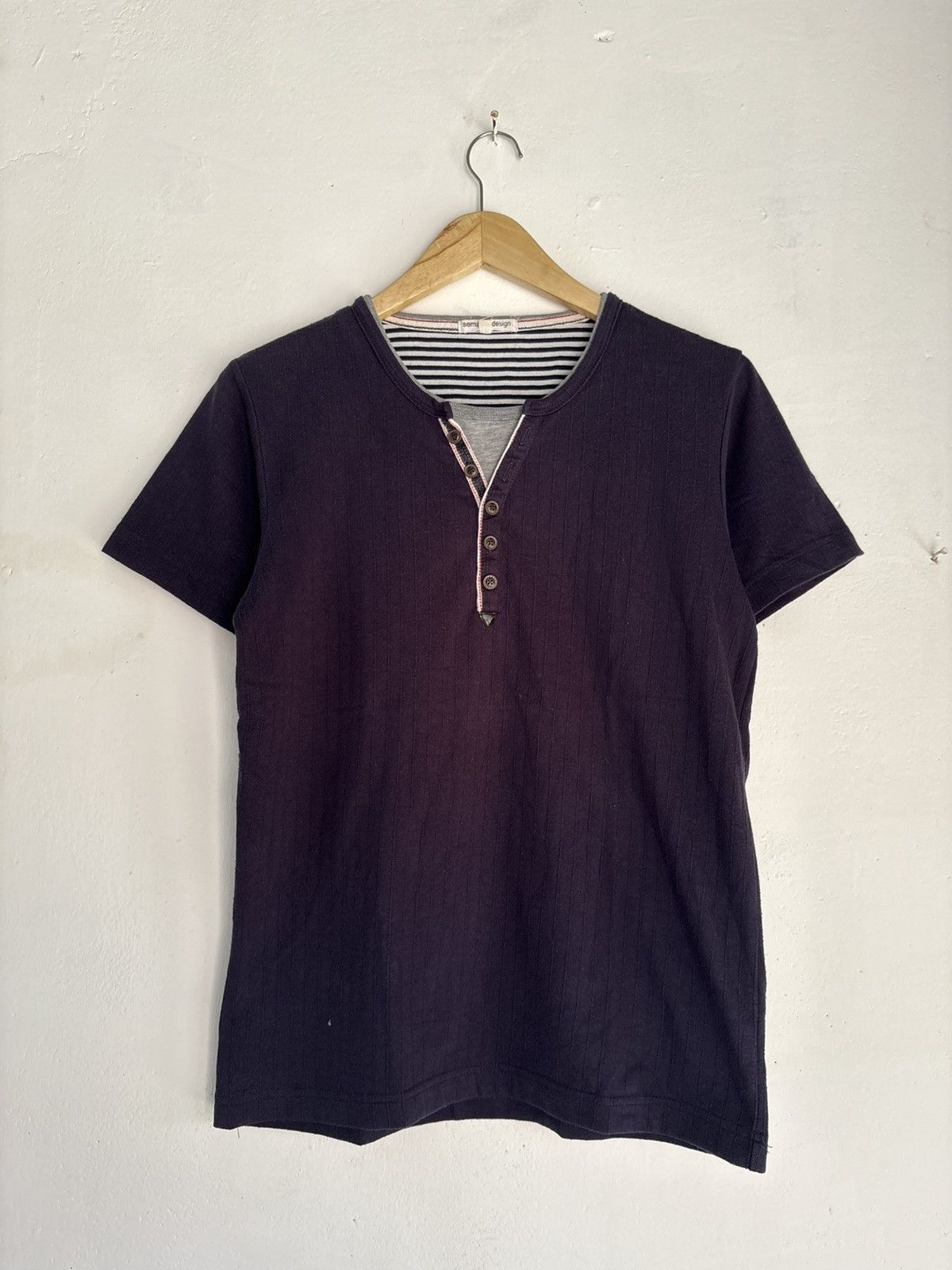 semanticdesign semanticdesign triple layer button up short shirt Size US M / EU 48-50 / 2 - 1 Thumbnail